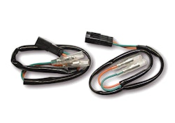 PROTECH Universal Blinkeradapterkabel (Paar) für diverse Ducati Modelle Spiegel & Blinker Schwarz  für DUCATI Monster 1200 R,  Monster 1200/S,  Monster SP