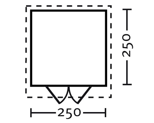 Skan Holz 28 mm Gartenhaus Palma