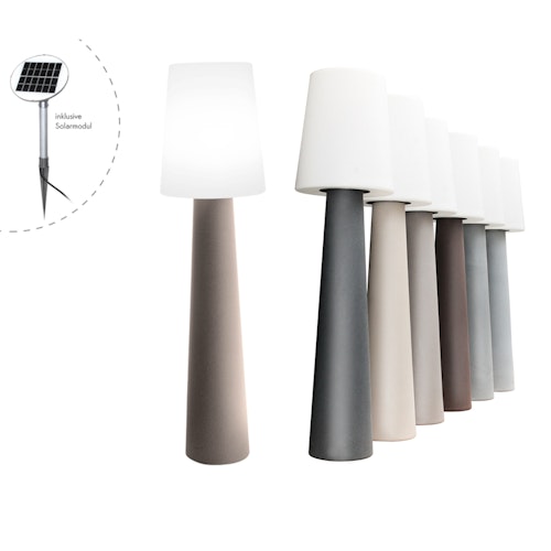 8 seasons design Solar LED-Stehleuchte No. 1, 160 cm, verschiedene Farben
