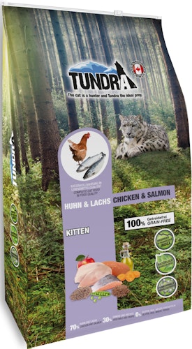 Tundra Cat Kitten Huhn & Lachs Katzentrockenfutter