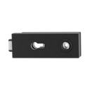 Vorschaubild Griffwerk PURISTO S -Graphitschwarz Schlosskasten -PZ