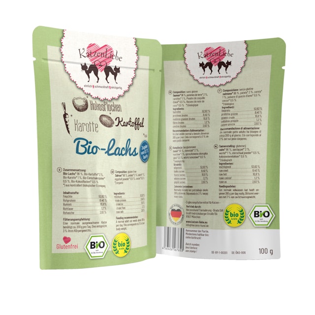 Katzenliebe 100 Gramm KatzennassfutterVorschaubild