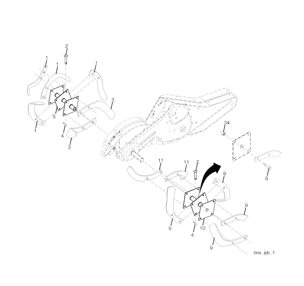 Explosionszeichnung Ersatzteile