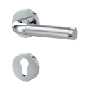 Vorschaubild Griffwerk Türgriff ADINA K3 Klippgarnitur- Edelstahl poliert / matt