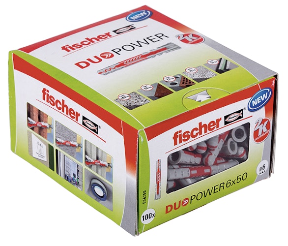 FISCHER Universaldübel Duopower LD 6x50 mm (100 St.)