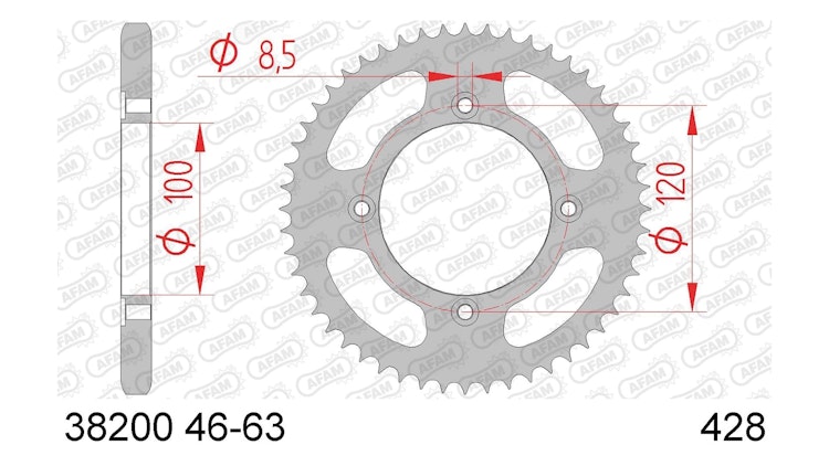Afam Kettenrad 38200
