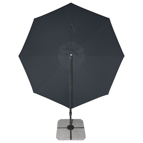 Derby Pendelschirm RAVENNA 400, Aluminium Anthrazit / 100 % Polyester 200 g/m²