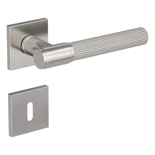 Griffwerk VAYA 136 ARIS fast2fix Fast2Fix Rosetten eckig Buntbart Samtgrau