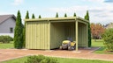 Vorschaubild Weka 20 mm Flachdachschuppen Lagerhaus 607 2