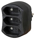 Vorschaubild Kopp Steckdosen-3-fach Adapter schwarz