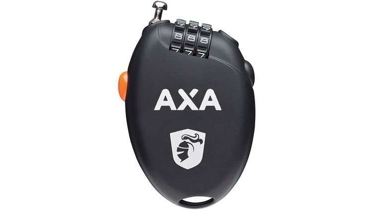 Axa Zahlen-Kabelschloss Roll Modell 25 schwarz