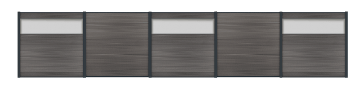 Fiberdeck BOSTON Kollektion CLARITY Milchglas satiniert