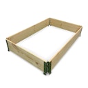 Vorschaubild NOOR Hochbeet Rahmen DIY 120 x 80 x 20 cm natur