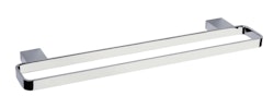 Bravat doppelte Badetuchstange New York - 50 cm, chrom