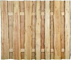 T&J JÜTLAND Sichtschutzzaun Lärche 180 x 150 cm