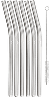 WMF Glastrinkhalme 6tlg. 230 mm inkl. Bürste