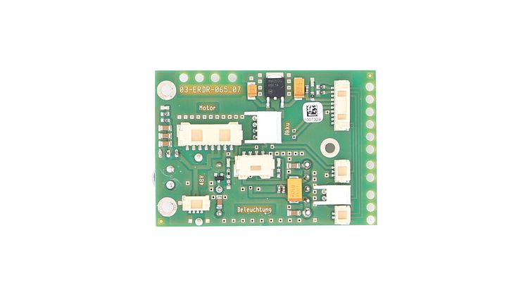 Conway Controller E-Rider Verteilerplatine grün
