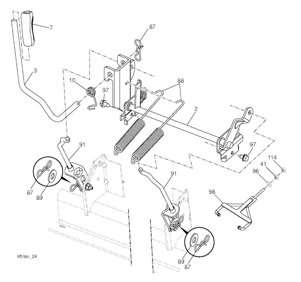 Explosionszeichnung Ersatzteile