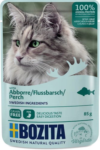 Bozita Häppchen in Gelee 85 Gramm Katzennassfutter