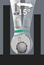 Vorschaubild Wera Ringmaulschlüsselsatz Bicycle Set 10 silber