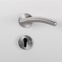 Vorschaubild Griffwerk Türgriff SAVIA K4 PROFESSIONAL Schraubrosette- Edelstahl matt