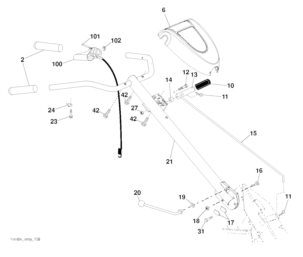 Explosionszeichnung Ersatzteile