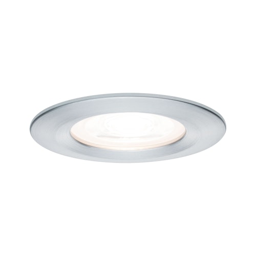 Paulmann Einbauleuchte Nova LED 1x6,5W Alu gedr.