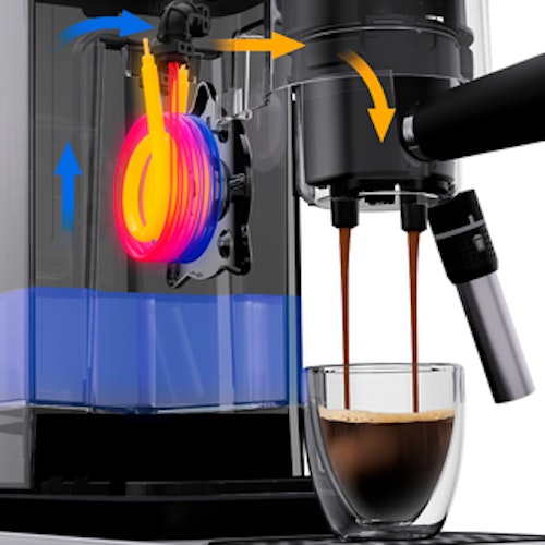 WMF Lumero Espresso Siebträgermaschine