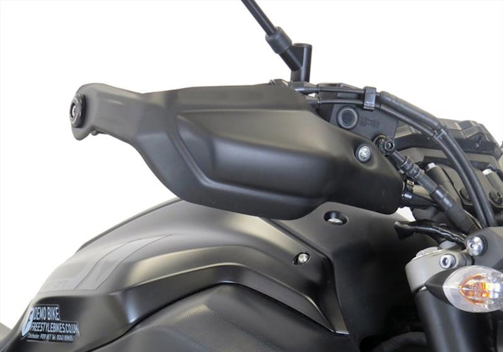 BODYSTYLE Handprotektoren ABS Kunststoff schwarz-matt für YAMAHA MT-07 