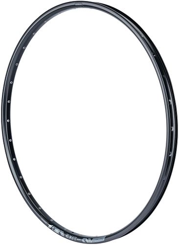 CONTEC Felge Exit 29 Zoll 32 Loch schwarz außen 607 mm ERD (inkl. Speichenlöcher gemesse