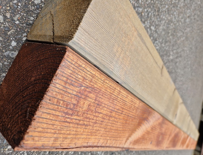 Krongart Holz-Pfosten Kiefer 90 x 90 x 2000 mm