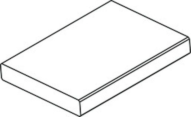 Handmuster OSMO Terrassendiele kana. Lärche 27 x 143 mm glatt