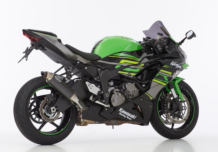 SHARK SLIP-ON Carbon  SRC 4 für KAWASAKI ZX-6R EURO4  