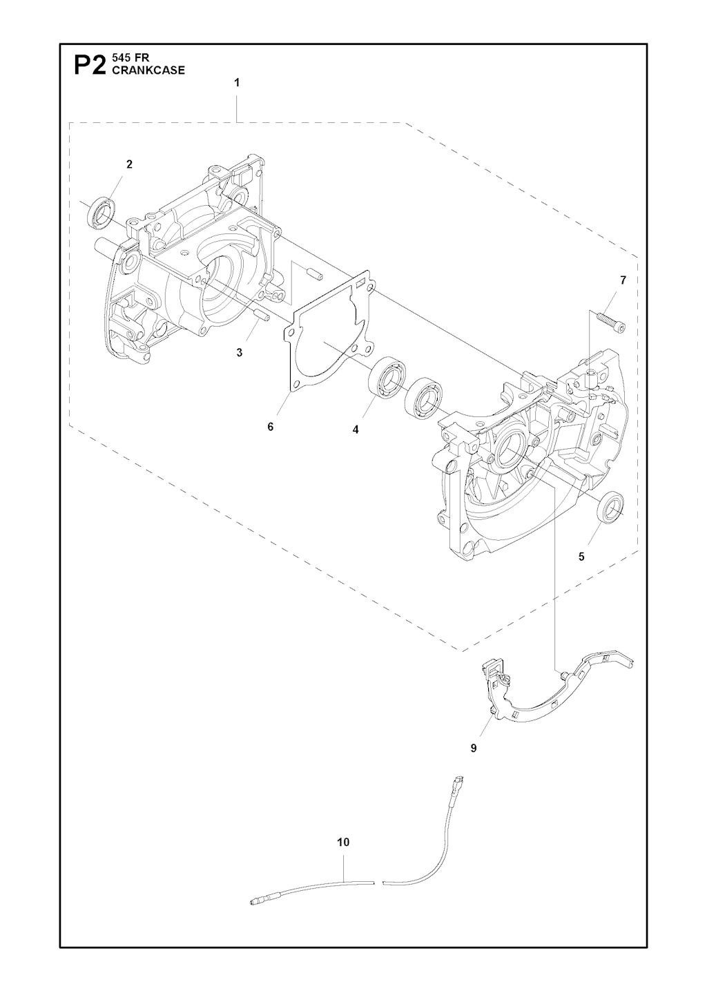 Explosionszeichnung Ersatzteile