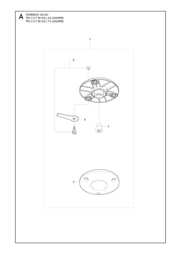 Husqvarna Zubehör und Werkzeuge 578449101 Tricut