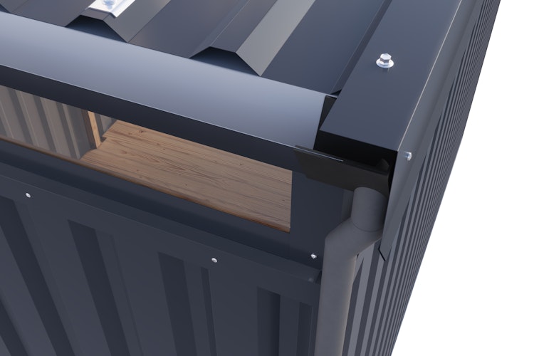 Karibu Metall Gartenhaus Aurum 2/2,5/3/3,5