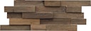 Vorschaubild INDO rustikale Holzwandverkleidung Teak DA52050CH Charred
