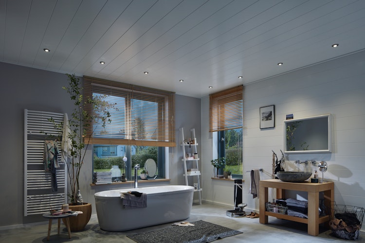 MEISTER Dekorpaneele MeisterPaneele. bocado DP 200  Uni weiß glänzend DF 324