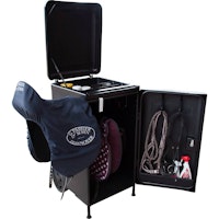 Mobiler Sattelschrank, 1155x560x750 mm, schwarz