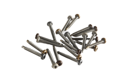 Fiberdeck WEO Edelstahlschraube A2 Torx 4,2 x 38 mm Kopf farbig (100 Stk.)