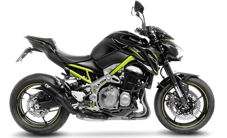 LEOVINCE Slip -On Schalldämpfer SBK LV Corsa S Full Black Edition  für Kawasaki Z900
