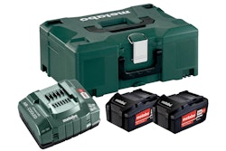 Metabo Basis-Set 2 x 5.2 Ah + Metaloc