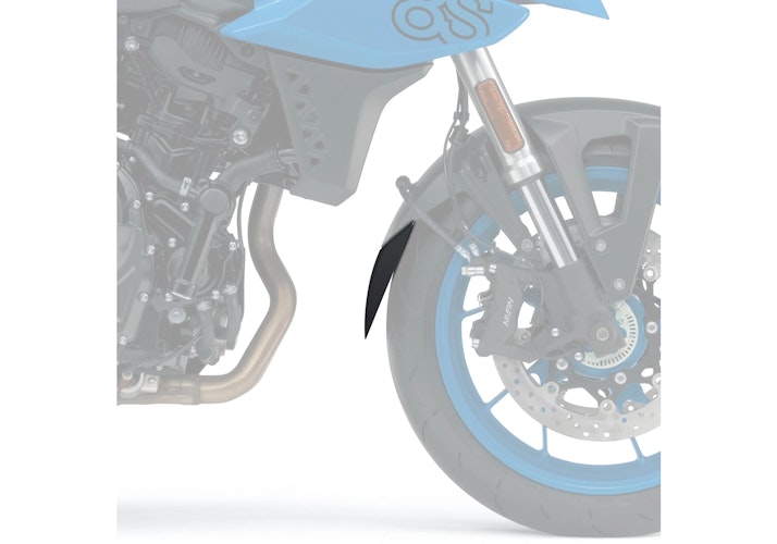 BODYSTYLE Kotflügelverlängerung vorne ABS Kunststoff schwarz-matt für SUZUKI GSX-8R, GSX-8S, GSX-8T, GSX-8TT