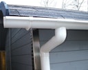 Vorschaubild Kunststoff Dachrinnenset für Skan Holz Terrassenüberdachungen aus Leimholz