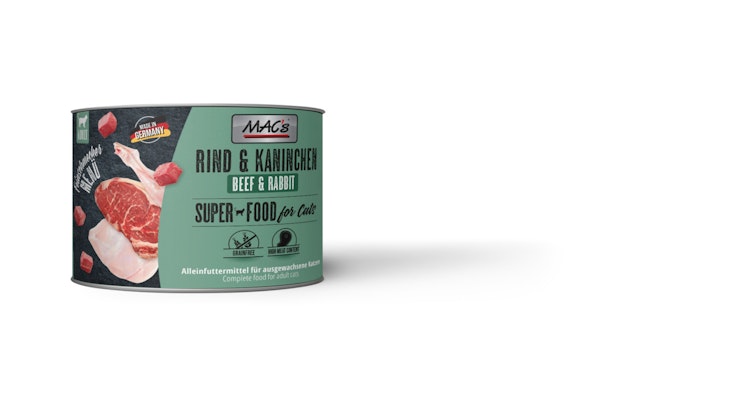 MAC's Cat Feinschmecker Menü 200g Dose Katzennassfutter