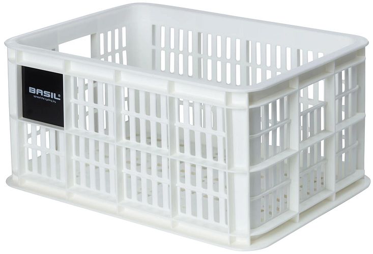 Basil Korb Crate S weiß