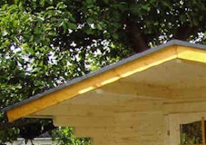 Giebel/Ortgang-Abdeckung für Satteldach-Gartenhäuser anthrazit (1 Stück)Zubehörbild