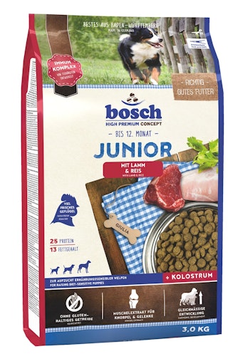 bosch Junior Lamm & Reis Hundetrockenfutter