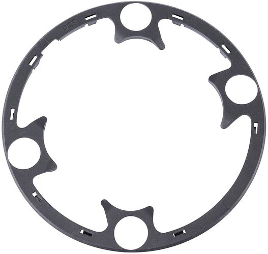 SRAM Kettenschutzring Force schwarz