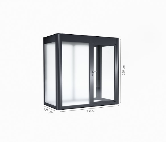 SunElements Design Gewächshaus/Sommergarten SunGarden Deluxe